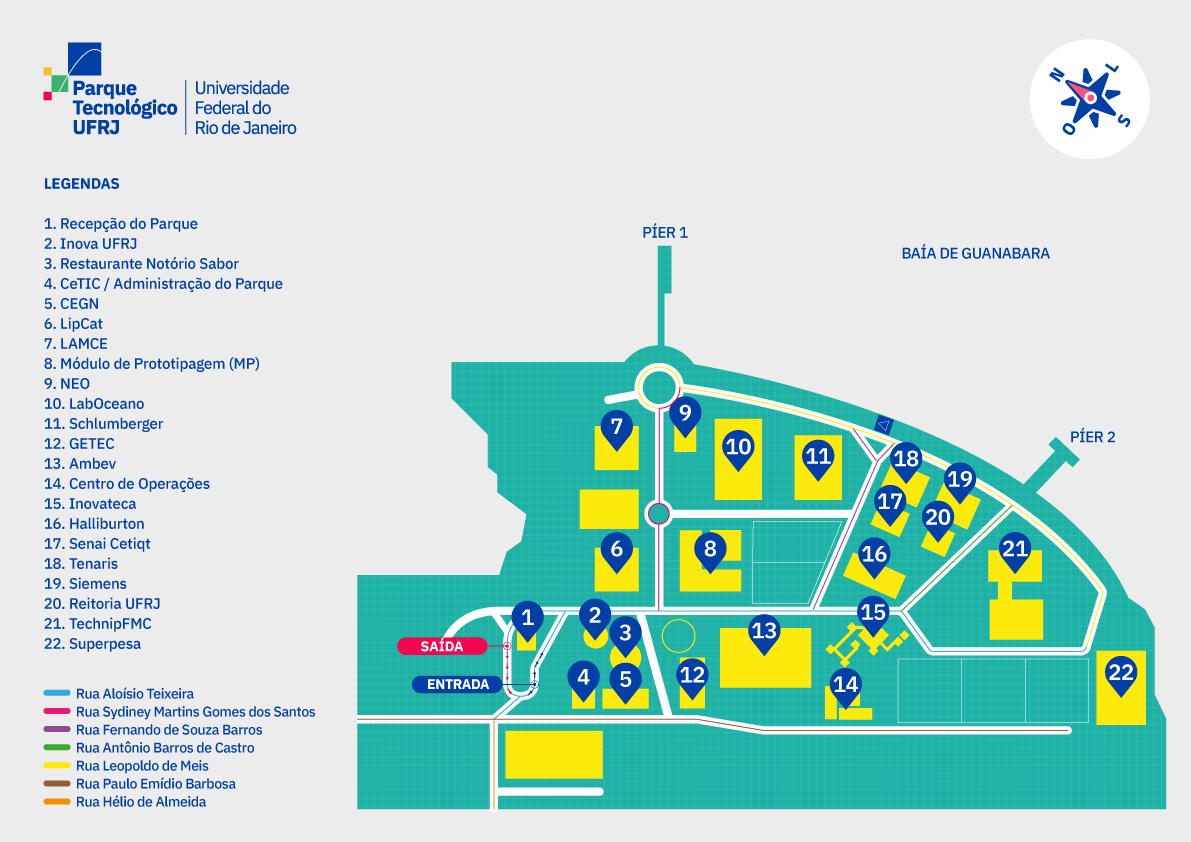 Mapa do Parque